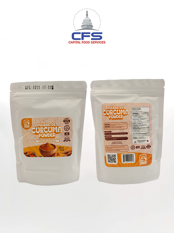 PACHA INKA CURCUMA POLVO 1BOX/20UN/200G (PERU)