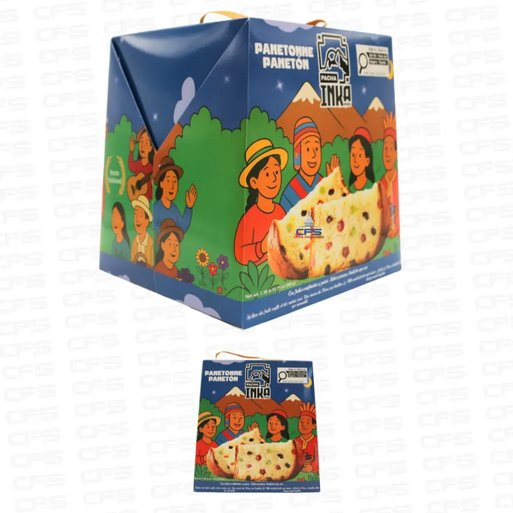 PACHA INKA PANETON CAJA (0906)(PERU) 6 UNI X 900 GR / BOX