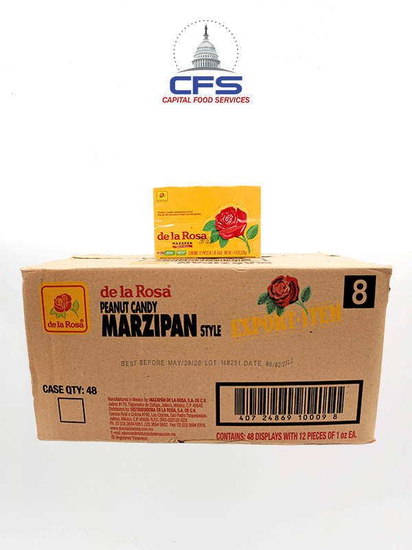 [0008] DE LA ROSA (MASTER 48 BOX) MAZAPAN ORIG 12/336gr