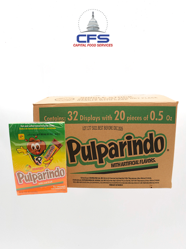 [1750] DE  LA ROSA (MASTER 32 BOX) PULPARINDO MANGO 20/280GR