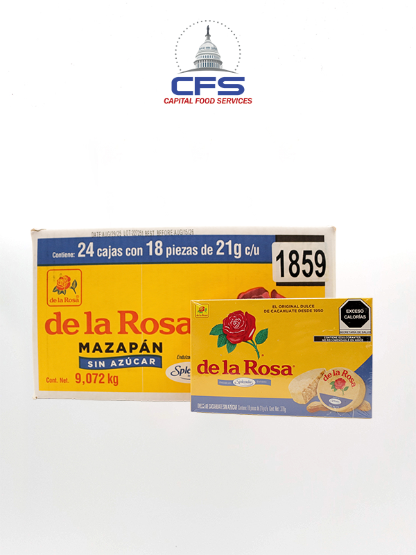 DE LA ROSA (MASTER 24BOX) MAZAPAN S/FREE 18/378gr