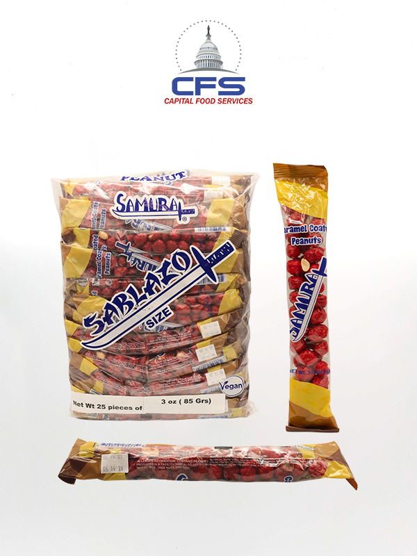 [4325] SAMURA CARAMELIZADO 1/25unit/3oz (BOLSA/2042040)