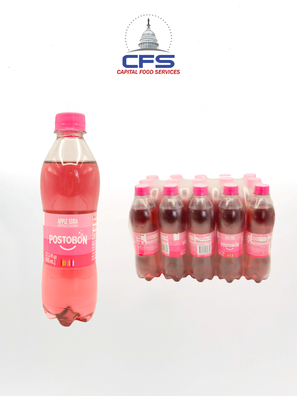[3083] POSTOBON MANZANA PET 1/15unid/400ml (COL)