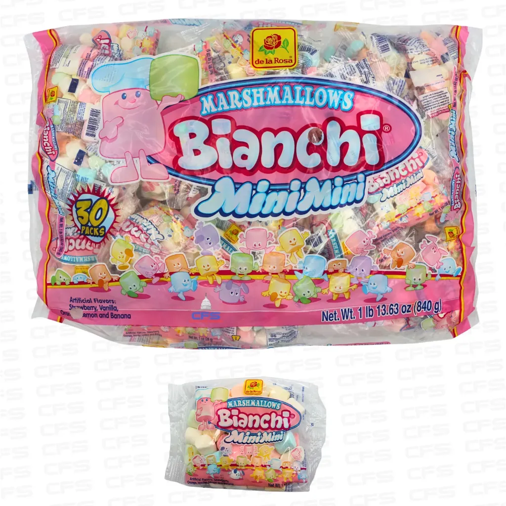 [515] (515) MARSHMALLOW BIANCHI MINI 4 BAGS