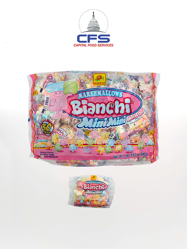 [515] (515) MARSHMALLOW BIANCHI MINI 4 BAGS