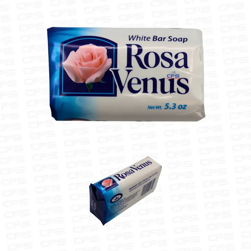[53131608111] JABON ROSA VENUS WHITE 1/40unit/5.3oz