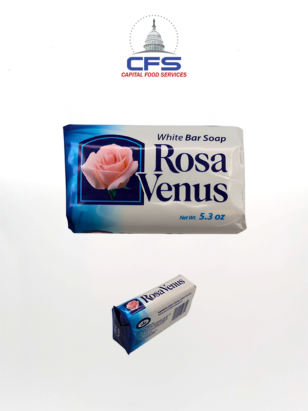 [53131608111] JABON ROSA VENUS WHITE 1/40unit/5.3oz