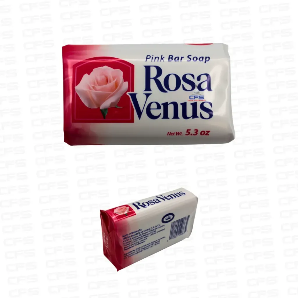 [5313160855] JABON ROSA VENUS PINK 1/40unit/5.3oz