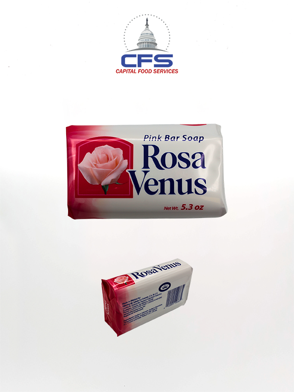 [5313160855] JABON ROSA VENUS PINK 1/40unit/5.3oz