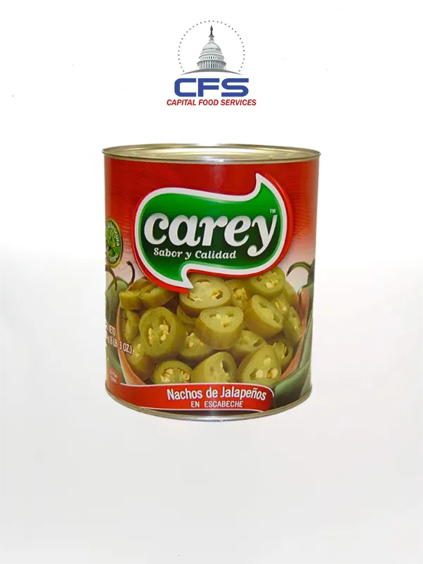 [5656656565001] CAREY NACHO JALAPEÑO PEPPERS (1114) 1/6/6 lb