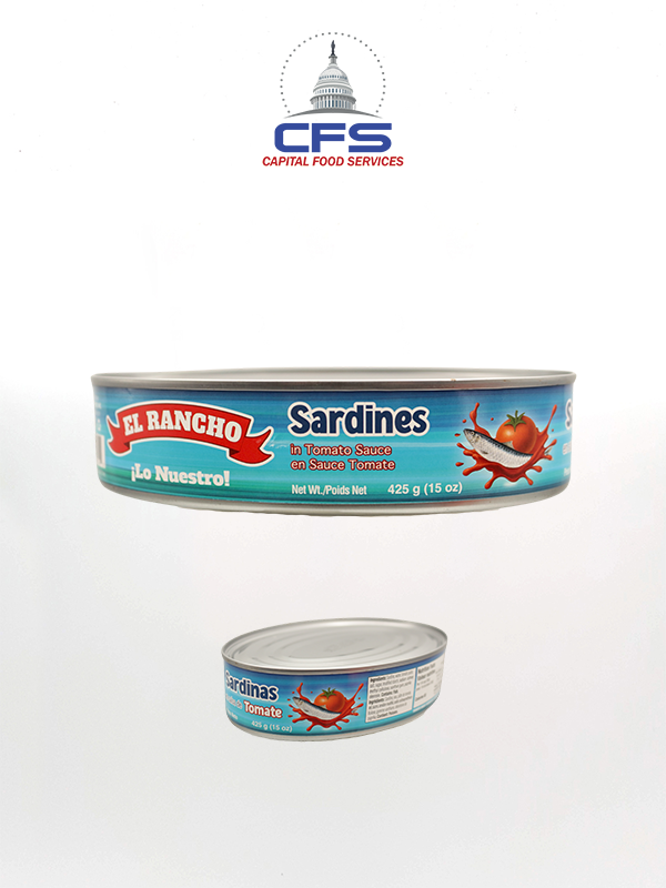 [56156669974127] ER SARDINE TOMATO SAUCE OVAL (7412) 1box/24unit/425g