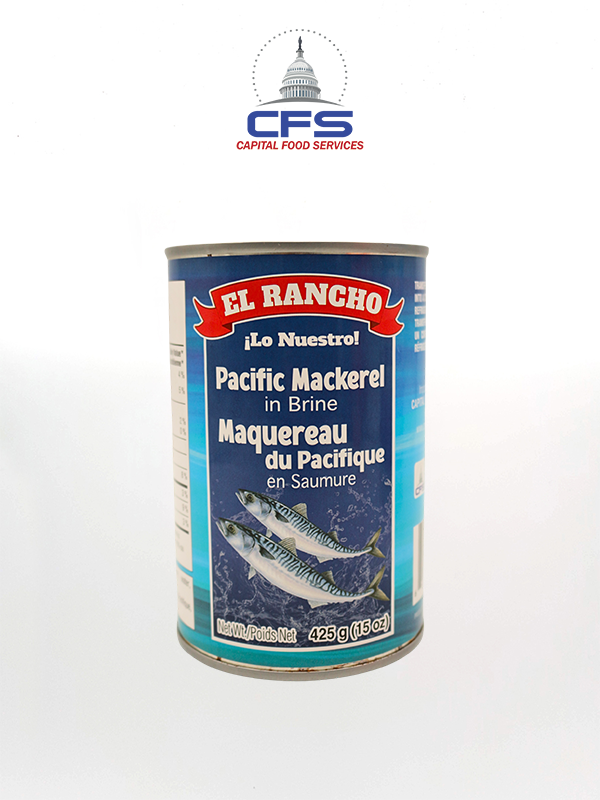 [66156669974292] ER PACIFIC MACKEREL IN BRINE (7429) 1box/24unit/425g