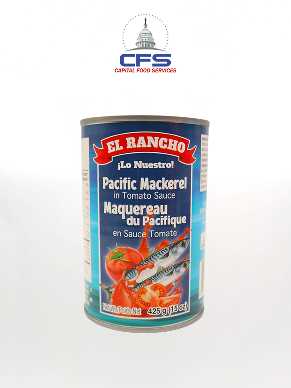 [66156669974360] ER PACIFIC MACKEREL TOMATO SAUCE (7436) 1box/24unit/425g