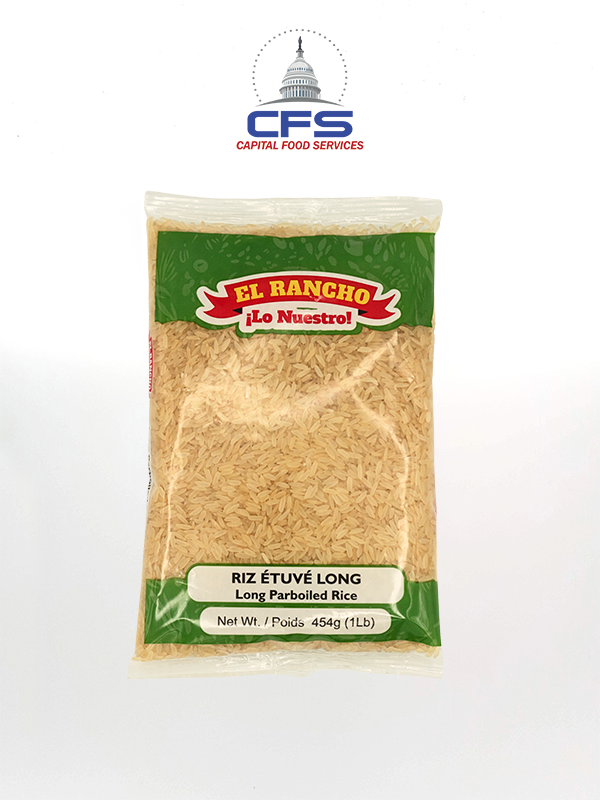 [7221] ER ARROZ PARBOLIZADO /LONG PARBOILED RICE/RIZ ETUVE LONG 24 UNID/454 G