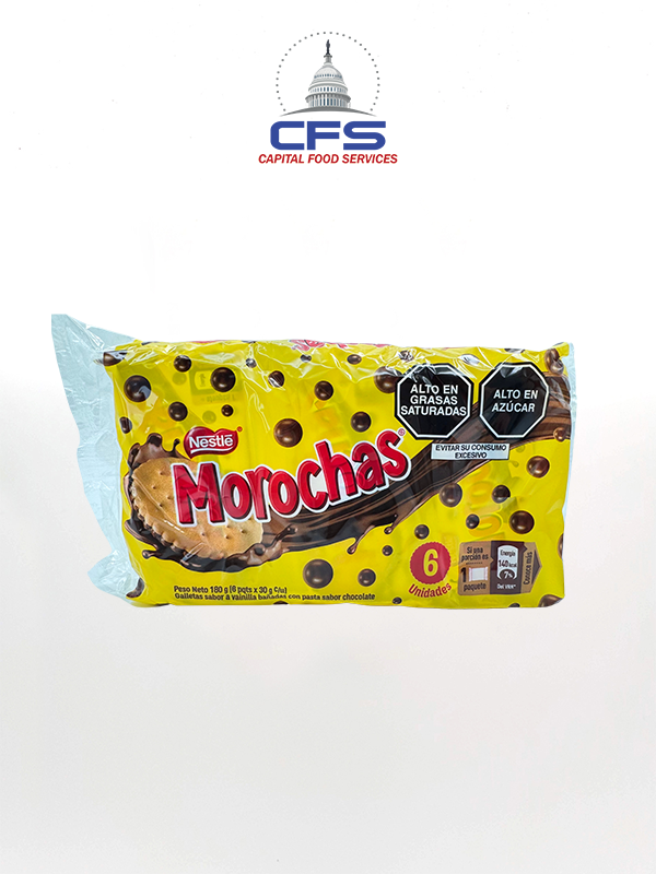 [DISPLAYN001025] NESTLE COOKIE MOROCHAS CLASICA 10 PACKS/6UNX30G (PERU)