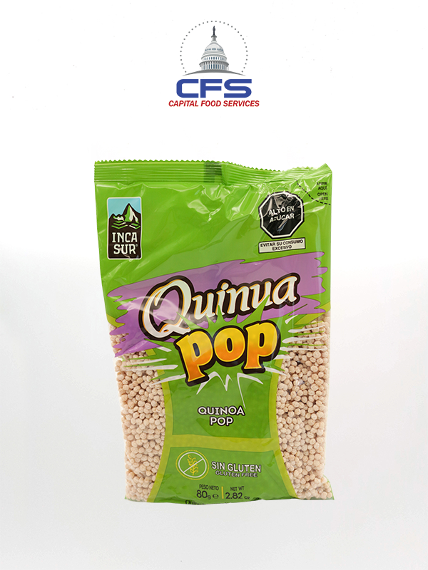 [INC2587441] INCA SUR QUINUA INFLADA 1BOX/20UN/80G (PERU)