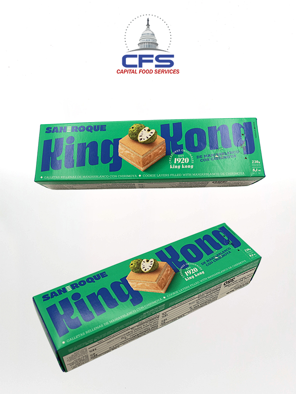 [KING2410] KING KONG MANJAR/CHIRIMOYA SAN ROQUE (2410) 1UN/230G (PERU)