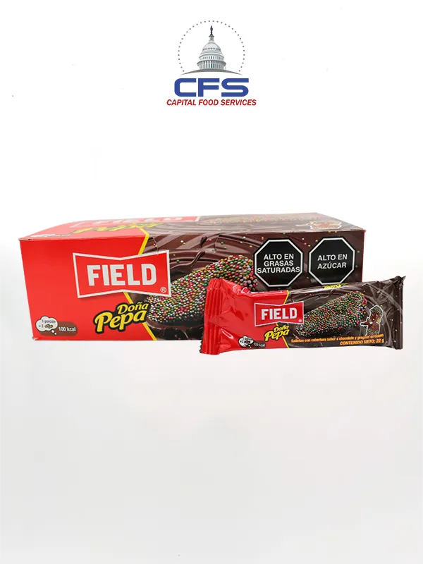[DISPCHO2231] FIELD CHOCOLATE COOKIE DONA PEPA (PERU) 2 DISP 30 UND X 23G