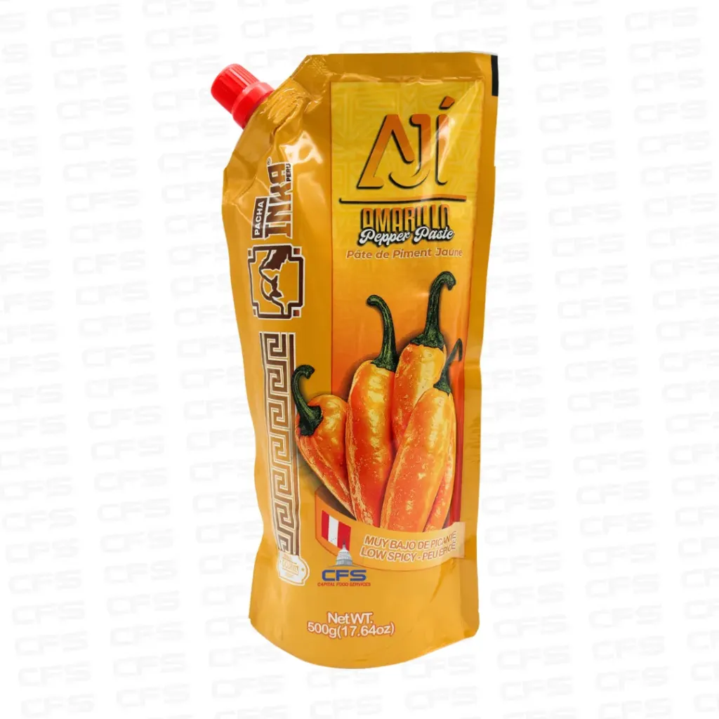 [940] PI PASTA AJI AMARILLO DOYPACK 1/12UN/500G (PERU)