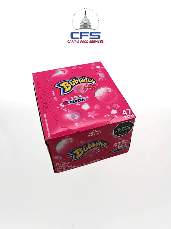 [2200] ADAMS BUBBALOO CEREZA 1BOX/47 UNIT/239G-COL