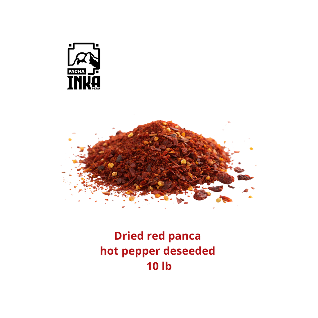 PI DRIED RED PANCA HOT PEPPER DESEEDED 1BAG/10LB (PERU)