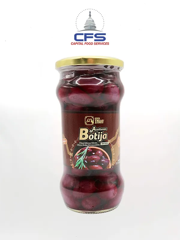 [PI9861] PI (ACEITUNAS) BOTIJA OLIVES WITHOUT PIT 20 OZ X 12 UN (PERU)