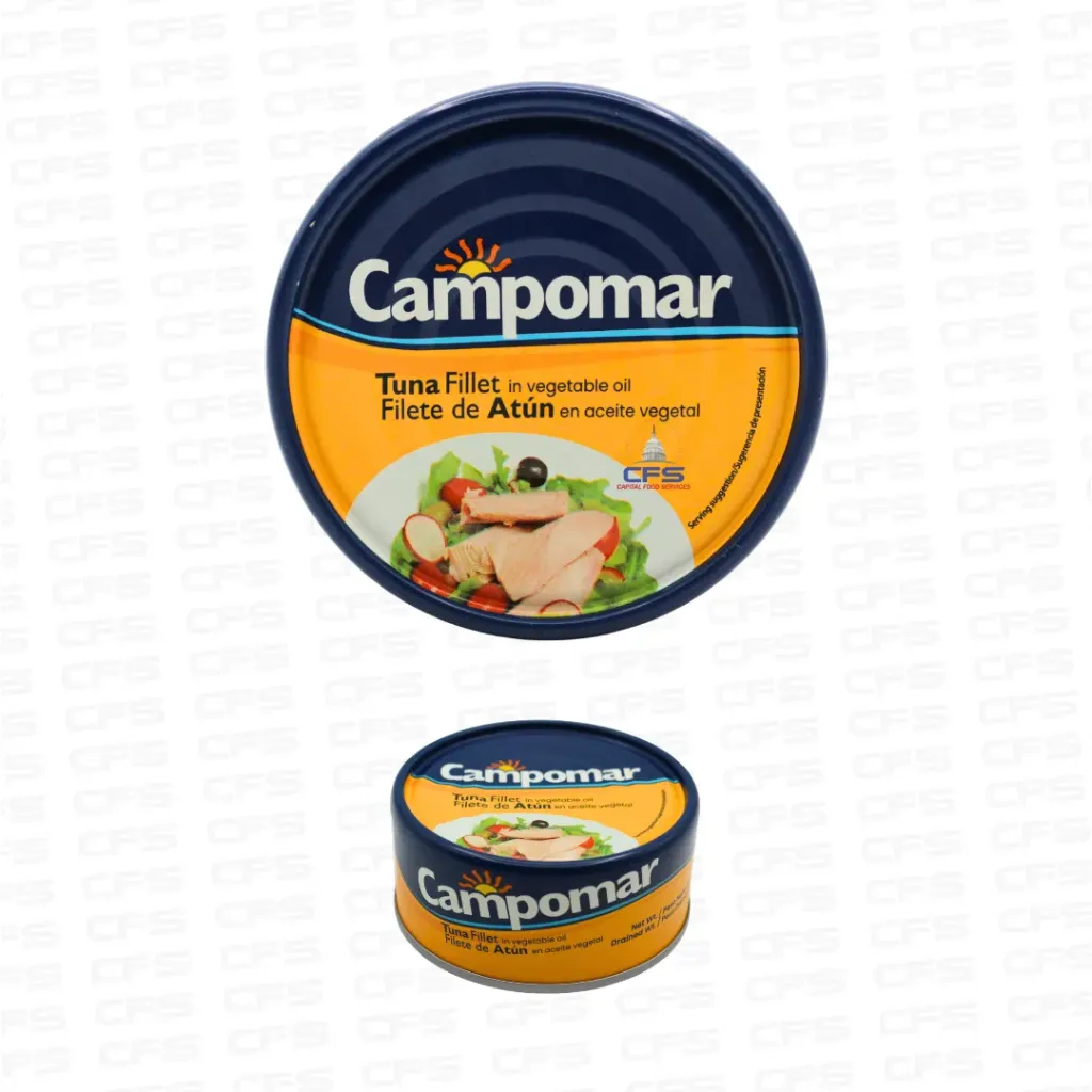 CAMPOMAR FILET DE THON 1box/48unit/5.3oz/150g