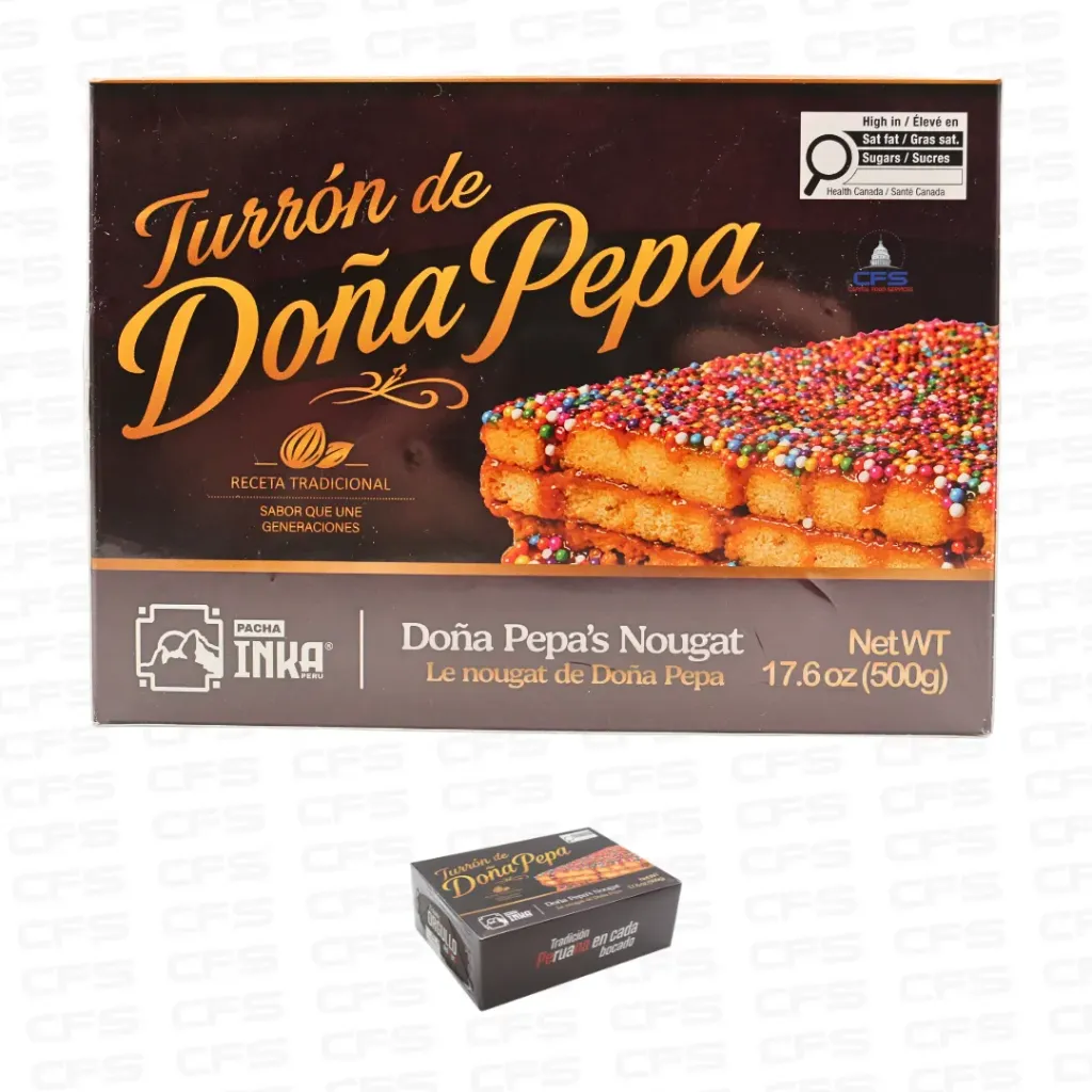 [98556] PI TURRON DONA PEPA TRADICIONAL NOUGAT (8624) 1UN/500G (PERU)