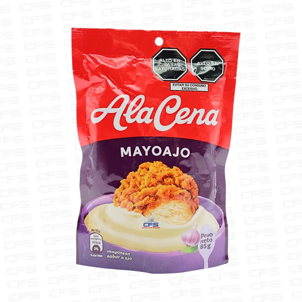 [086872] ALACENA MAYO GARLIC (PERU) 24UNI/85G/BOX